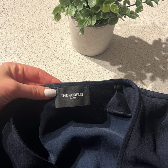 The Kooples 2024 Sz 1 Navy Dress with Sleeves - Picture 10 of 16